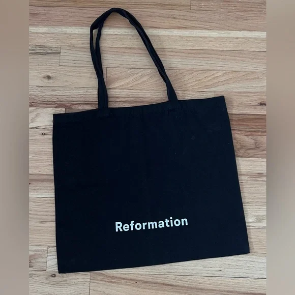 Reformation Black Tote Bag - Picture 2 of 3